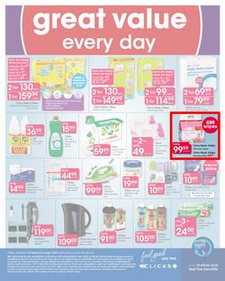 Clicks : Autumn Savings (22 Mar - 4 Apr 2019), page 52