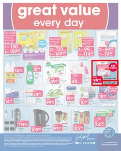 Clicks : Autumn Savings (22 Mar - 4 Apr 2019), page 52