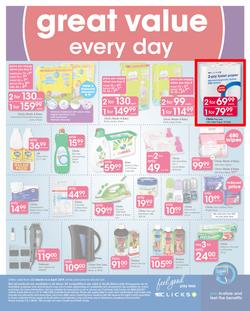 Clicks : Autumn Savings (22 Mar - 4 Apr 2019), page 52