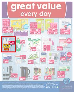 Clicks : Autumn Savings (22 Mar - 4 Apr 2019), page 52