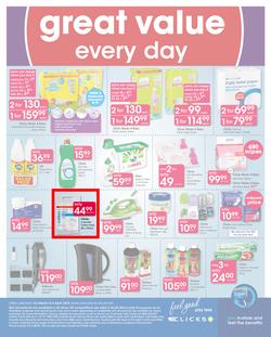 Clicks : Autumn Savings (22 Mar - 4 Apr 2019), page 52