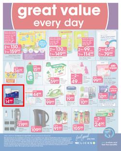 Clicks : Autumn Savings (22 Mar - 4 Apr 2019), page 52