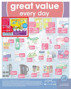 Clicks : Autumn Savings (22 Mar - 4 Apr 2019), page 52