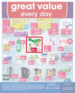 Clicks : Autumn Savings (22 Mar - 4 Apr 2019), page 52