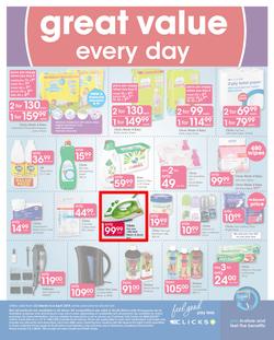 Clicks : Autumn Savings (22 Mar - 4 Apr 2019), page 52