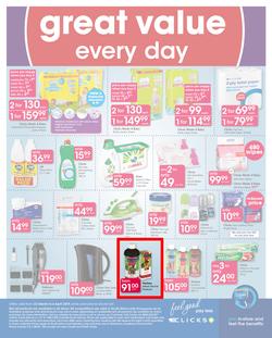 Clicks : Autumn Savings (22 Mar - 4 Apr 2019), page 52