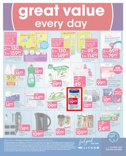 Clicks : Autumn Savings (22 Mar - 4 Apr 2019), page 52
