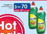 Sunlight Ultra Dishwashing Liquid-3 x 750ml