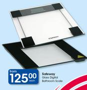 Safeway Glass Digital Bathroom Scale-Each