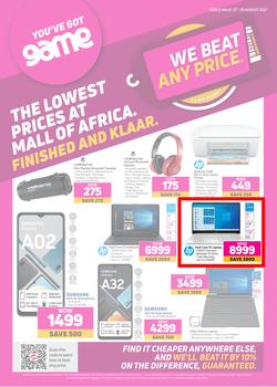 Game Mall Of Africa : The Lowest Prices (27 August - 30 August 2021), page 1
