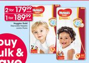 Huggies Gold Disposable Nappies Jumbo Packs-Each