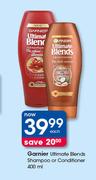 Garnier Ultimate Blends Shampoo Or Conditioner-400ml Each