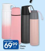 Clicks Flasks-Each