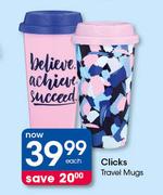 Clicks Travel Mugs-Each