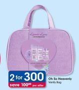 Oh So Heavenly Vanity Bag-2x Per Offer