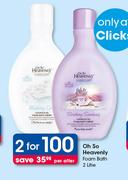Oh So Heavenly Foam Bath-2x2Ltr Per Offer