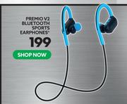 Premio V2 Bluetooth Sports Earphones