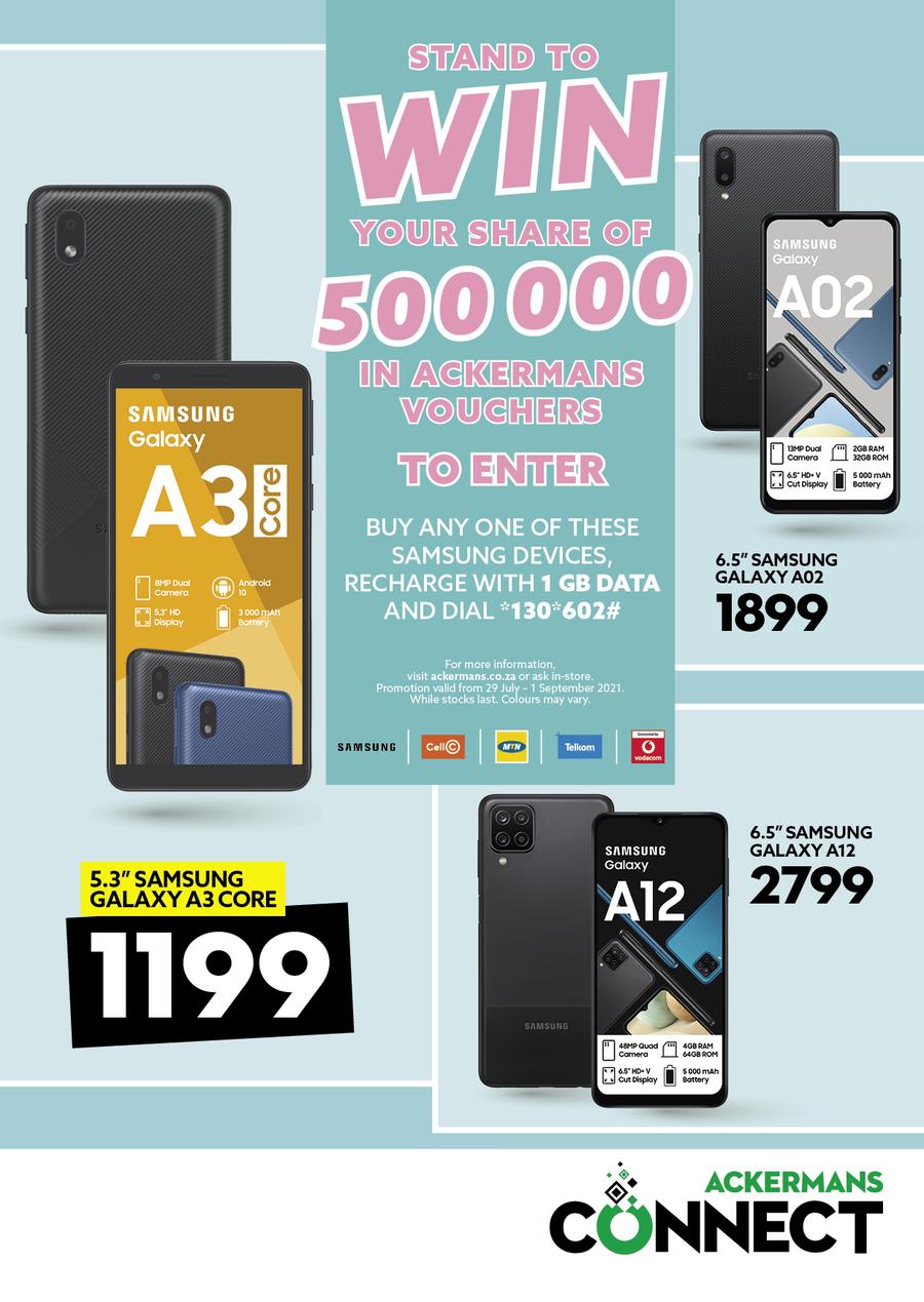 Ackermans Connect : Smartphone Deals (29 April - 31 May 2021) — m