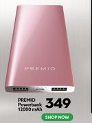 Premio Powerbank 12000 Mah