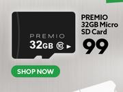 Premio 32GB Micro SD Card