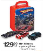 Hot Wheels 4-Piece Gift Set