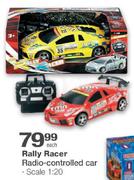 Rally Racer Radio-Controlled Car-Each