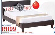 Kim Double Bed + 2 Free Pillows