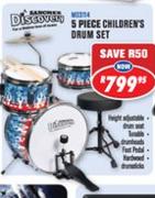 Discovery 5 Piece Children's Drum Set