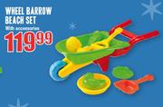 Wheel Barrow Beach Set With Accessories