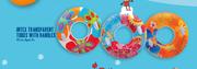 Intex 97cm Transparent Tubes With Handles