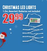 Christmas LED Lights Assorted-1.2m