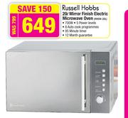 Russell Hobbs 20L Mirror Finish Electric Microwave Oven