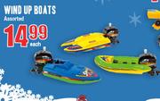 Wind Up Boats Assorted Each