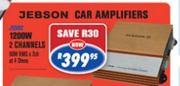 Jabson 1200W 2 Channel Car Amplifier