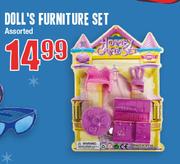 Doll's Furniture Set Assorted