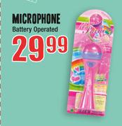 Microphone Battery Operated