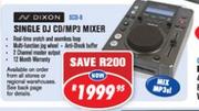 N Dixon Single DJ CD/MP3 Mixer