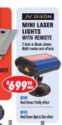 N Dixon Mini Laser Lights With Remote