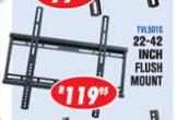 Flush Mount-22-42 Inch