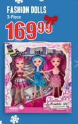 Fashion Dolls 3-Piece