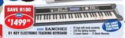 Sanchez 61 Key Electronic Teaching Keyboard-Each