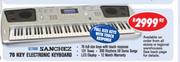 Sanchez 76 Key Electronic Keyboard-Each