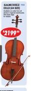 Sanchez Cello (4/4 Size)-Each