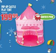 Pop-Up Castle Play Tent Assorted