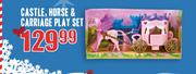 Castle, Horse & Carriage Play Set