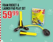 Foam Rocker & Launch Pad Play Set