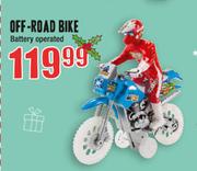 Off-Road Bike Battery Operated