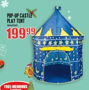 Pop-Up Castle Play Tent Assorted