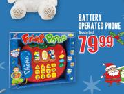 Battery Operated Phone Assorted