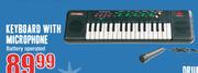 Keyboard With Microphone